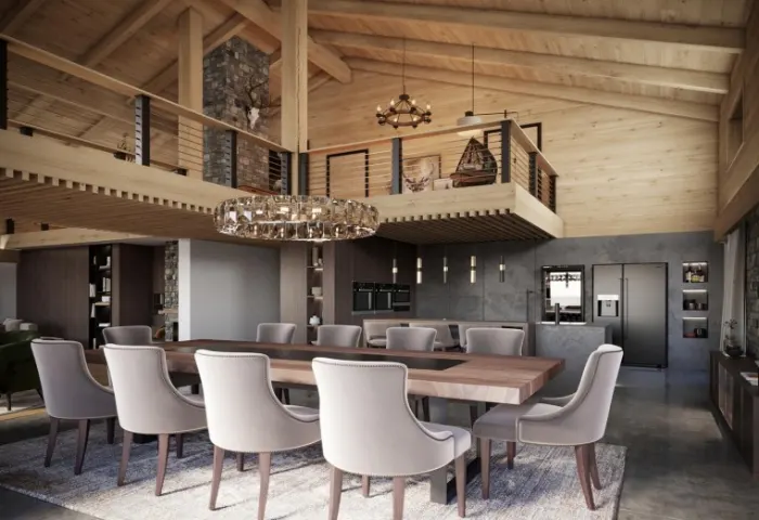 VISUALISIERUNG ESSZIMMER