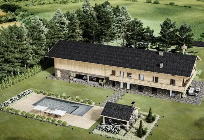 VISUALISIERUNG LUFTAUFNAHME