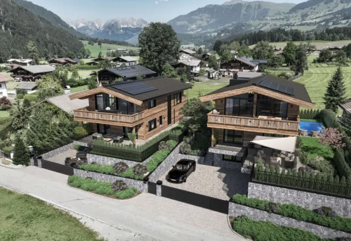 VISUALISIERUNG 2 CHALETS