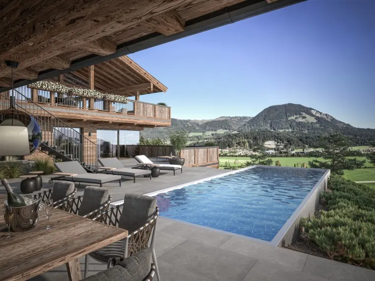 TERRASSE MIT POOL