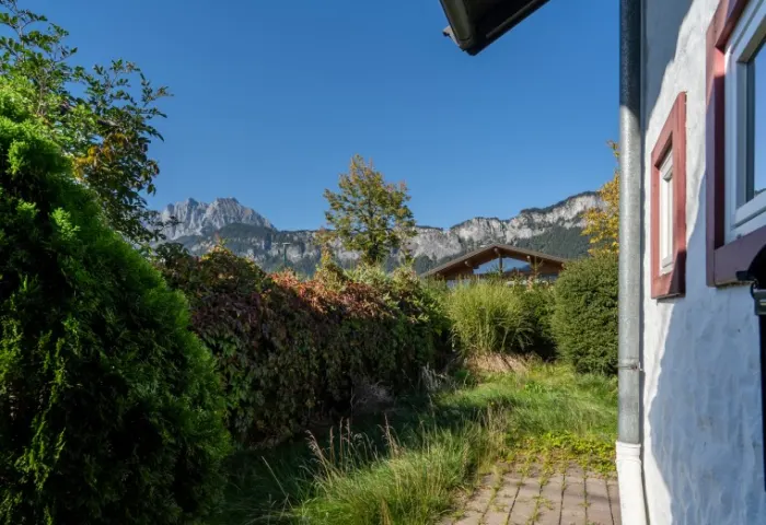EINGANG MIT WILDER KAISER